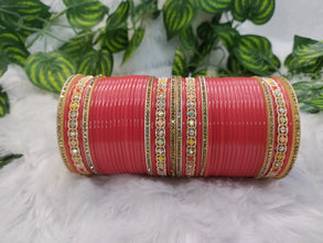 Gajari Chuda with MultiColour Kadas