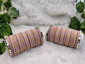 Faded Pink Bangle Set