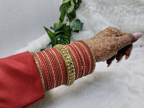 Royal Red Bangle Set