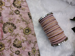 Faded Pink Bangle Set