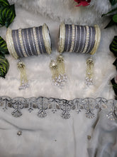 Silver Grey Latkan Set
