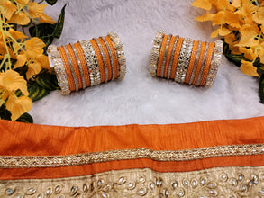 Premium Haldi Kundan Mirror Set