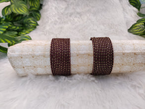Dotted Metal Bangles