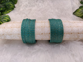 Dotted Metal Bangles