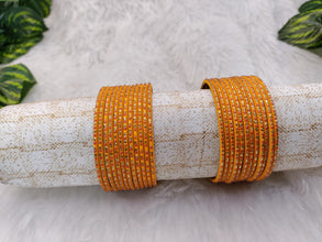 Dotted Metal Bangles