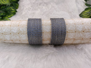 Dotted Metal Bangles
