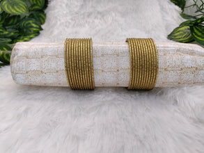 Dotted Metal Bangles