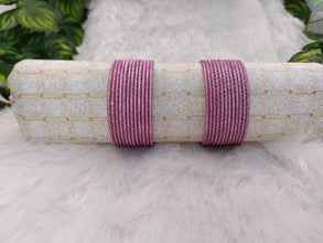 Glazed Metal Bangles