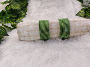 Glazed Metal Bangles