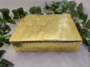 Golden Bangle Box (3 Section)