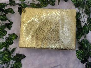 Golden Bangle Box (3 Section)