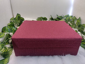 Magenta Bangle Box(3 Section)